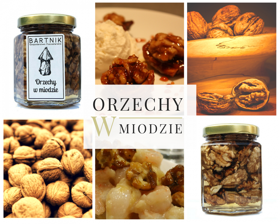 Orzechy w miodzie